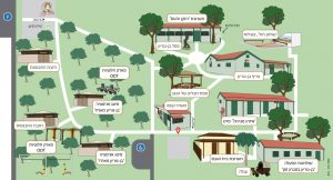 מפת התמצאות צריף בן-גוריון מעודכנת ינואר 2023