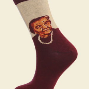 Pair of socks with print:Ben-Gurion, Golda & Herzl